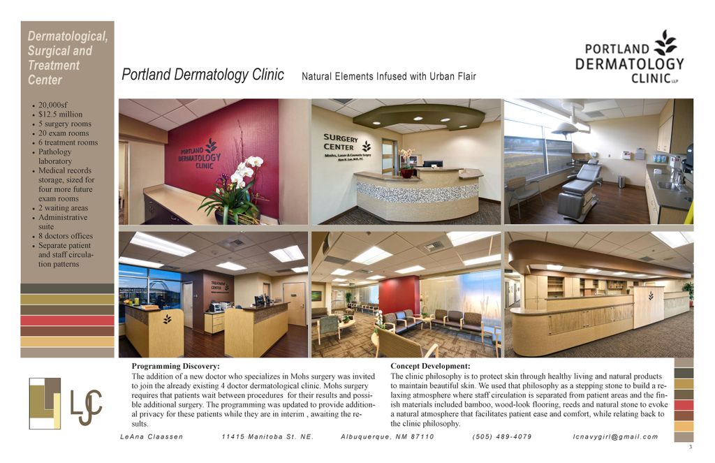 Portland Dermatology Clinic
The doctors at the cli