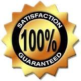 If you are not 100% satisfied with our service we 
