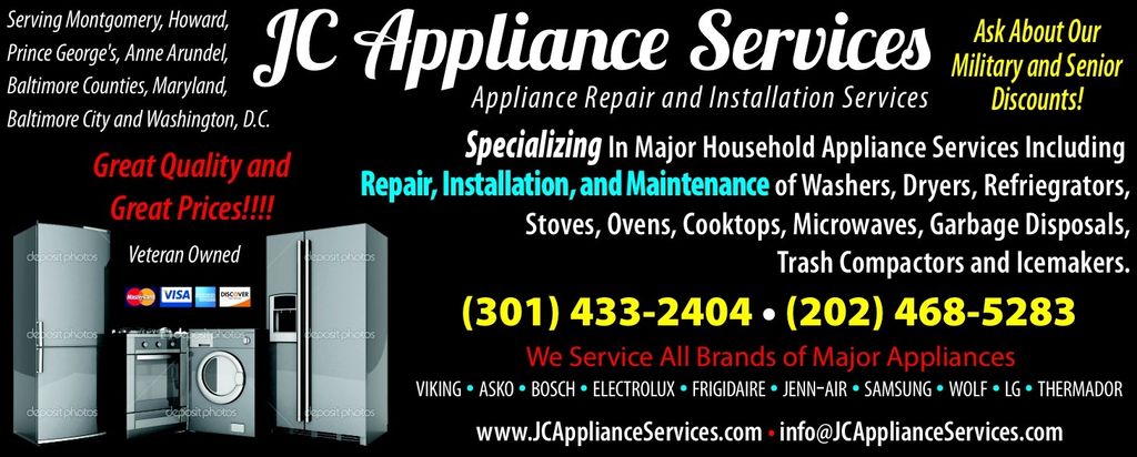 JC Appliance Services LLC