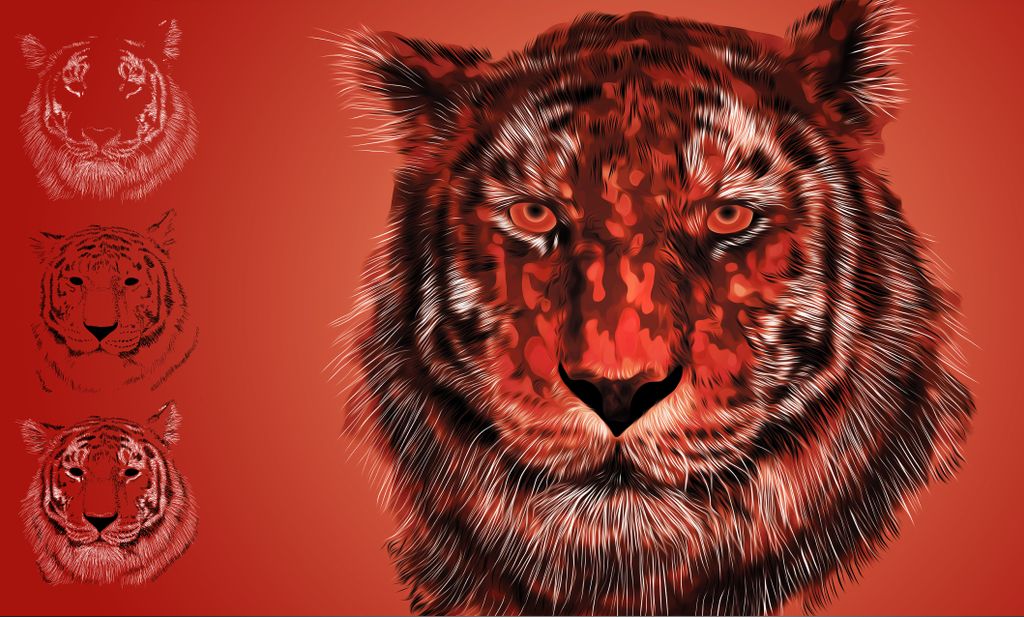 Tiger - Illustration/ Digital Painting