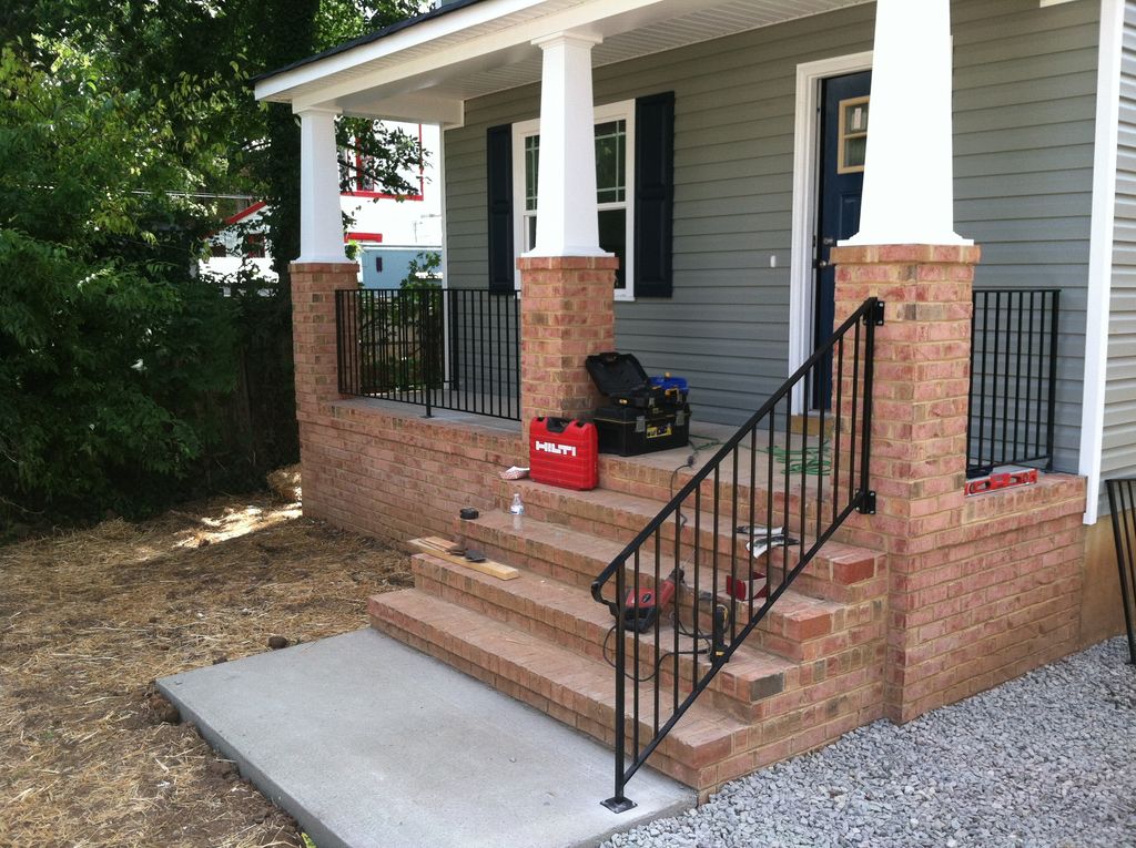 Cary St. Duplex Railings. 2013