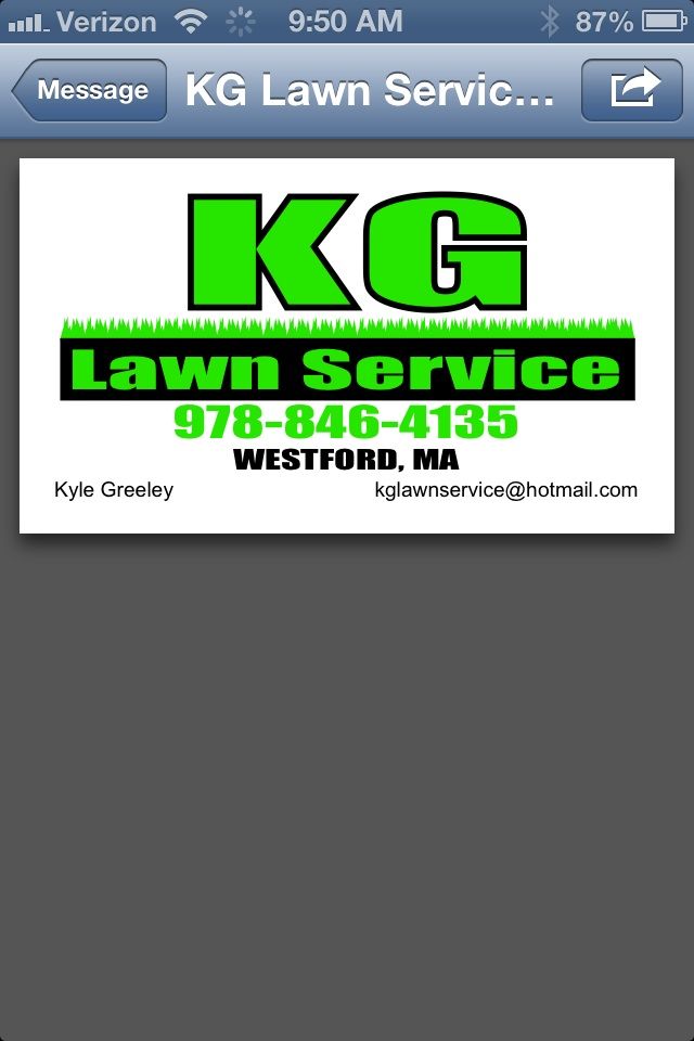 KG Lawn Service