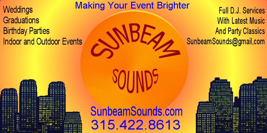 Sunbeam Sounds DJ Services