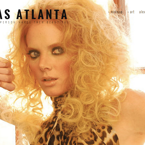 "Alex Lucas Atlanta", Site Done By: Antonio F. Lew