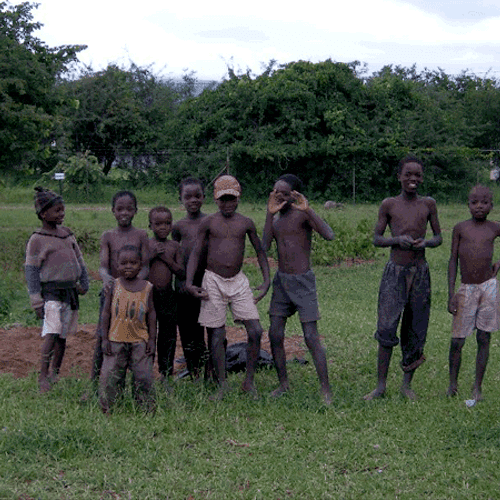 Kids in a Zimbabwe Orphanage