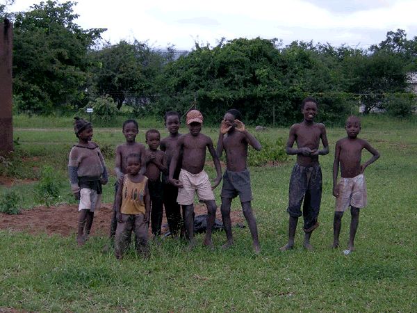 Kids in a Zimbabwe Orphanage