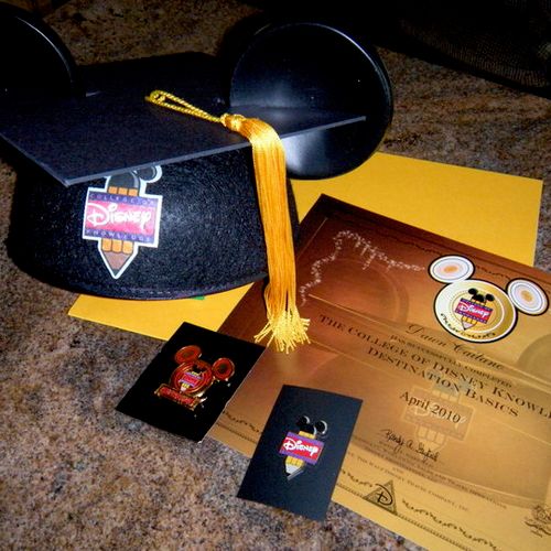 Disney College of Knowledge Graduation Kit