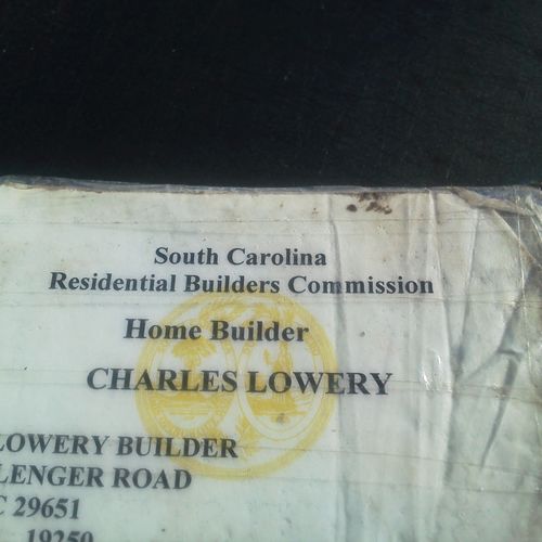 Home Builder license
