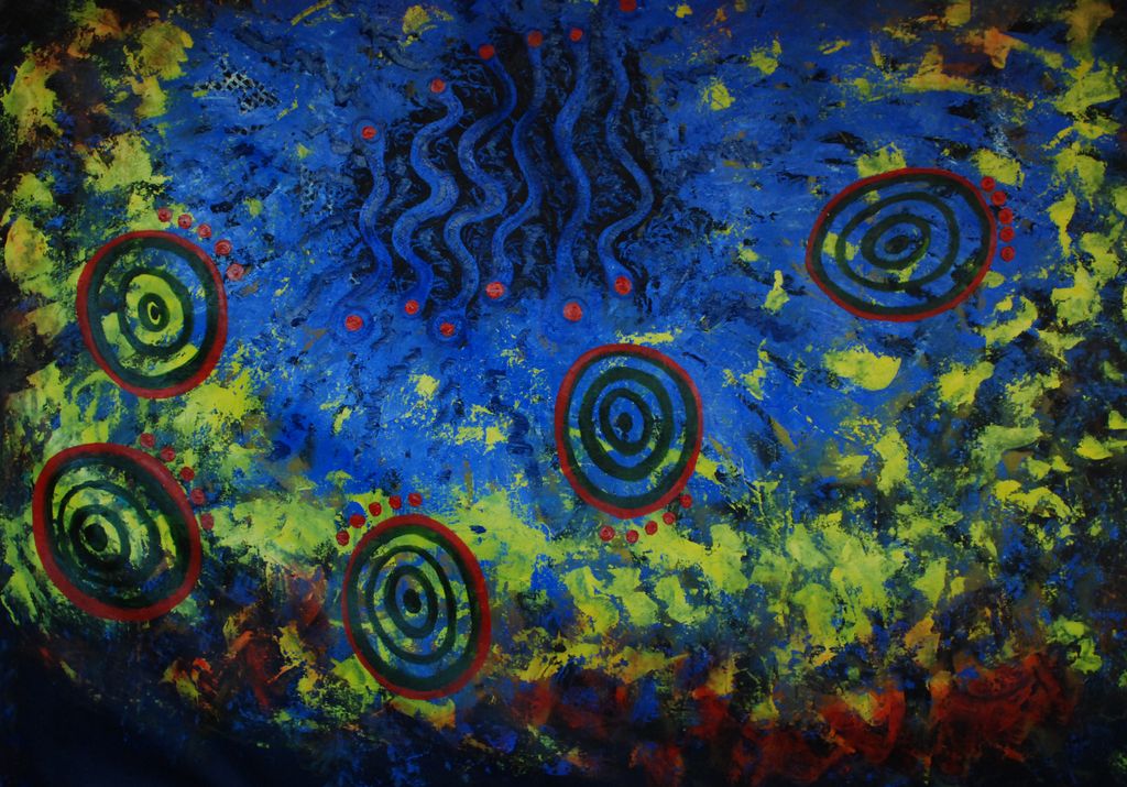HIGGS BOSON, PORTRAIT OF THE FIRST WOMAN  64" X 10