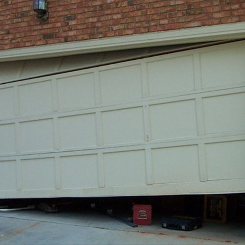 Very common issue with garage doors