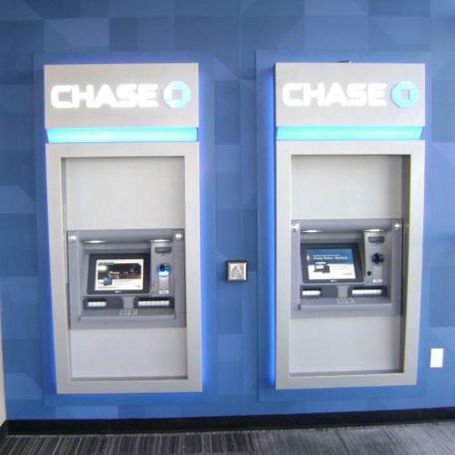 DBL. ATM Install Chase Bank...