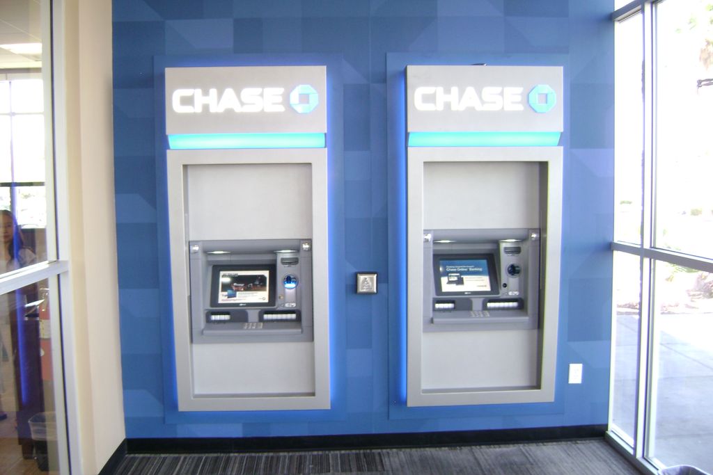 DBL. ATM Install Chase Bank...