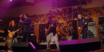 Warren Haynes, Ben Harper, Me and John Paul Jones 