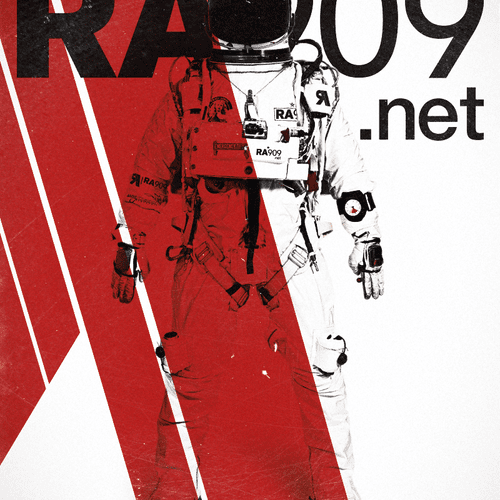 Promo piece concept showing RA909 as main sponsor 