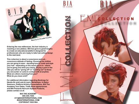 VHS/CD/DVD cover for local Hair Company