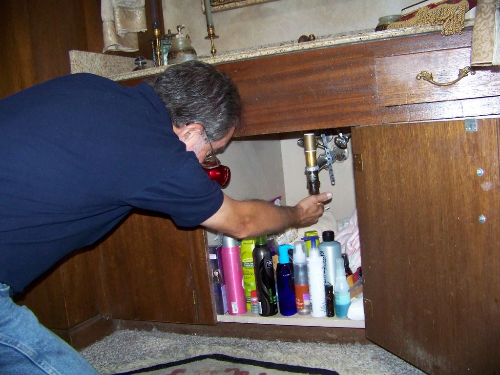 Checking for water leaks