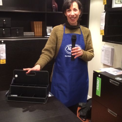 Cindy spoke to IKEA customers about best practices