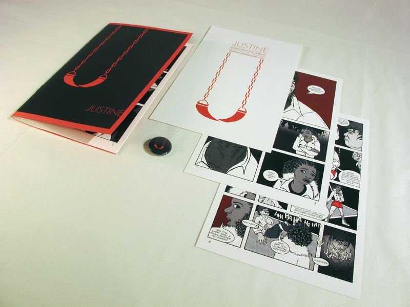 Illustrated and designed 11-page comic with a writ