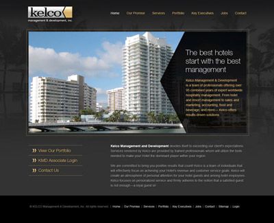Kelco Hotels - Website
