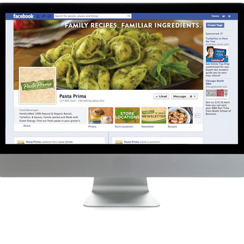 Pasta Prima - Facebook Social Campaign