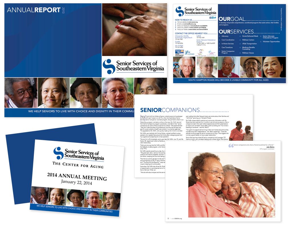ANNUAL REPORT & INVITATION
Senior Services of Sout