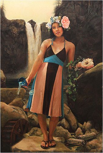 Spring, oil, 27 x 40