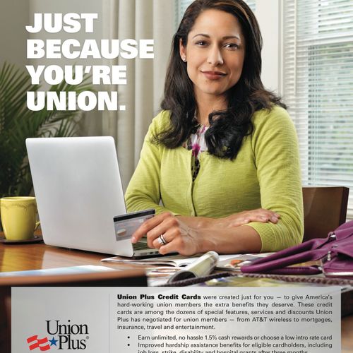 Union Credit Card Ad