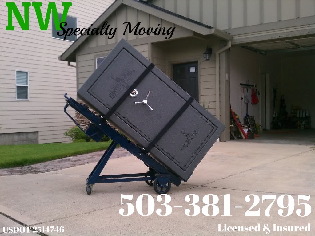 Gun Safe Moving Portland