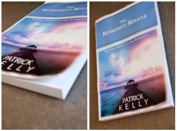 Book cover for Tax Free Retirement seminar and boo