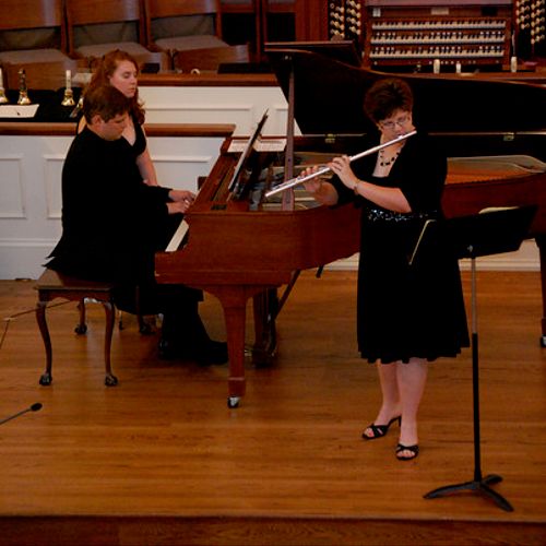 Performing Mozart's Concerto in G.