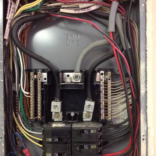 Electrical Service Panel.