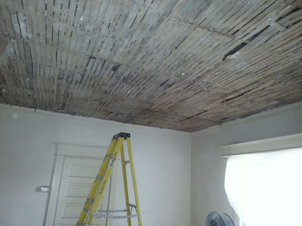 Phase 2 is removal of wood strips and disposal.