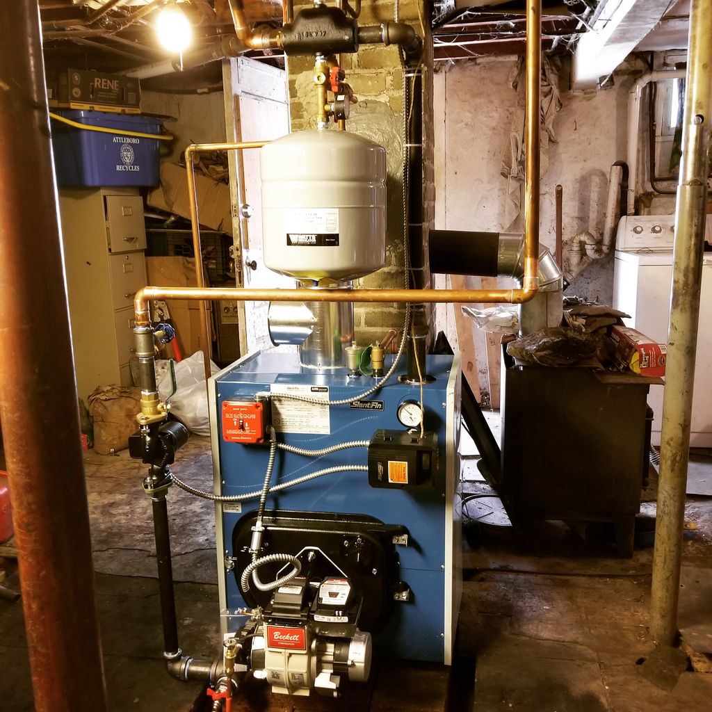 new oil boiler