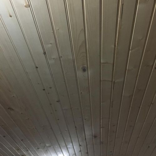 Wood Ceiling installation