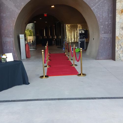 Red Carpet Entry