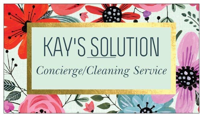 Kay’s Solution Concierge/Cleaning Service