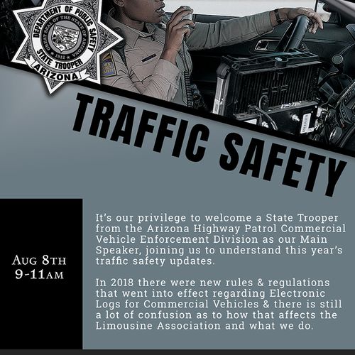 AZ Highway Patrol Traffic Safety Invitation
