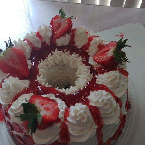My version of strawberry shortcake