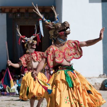 Dancers, Bhutan