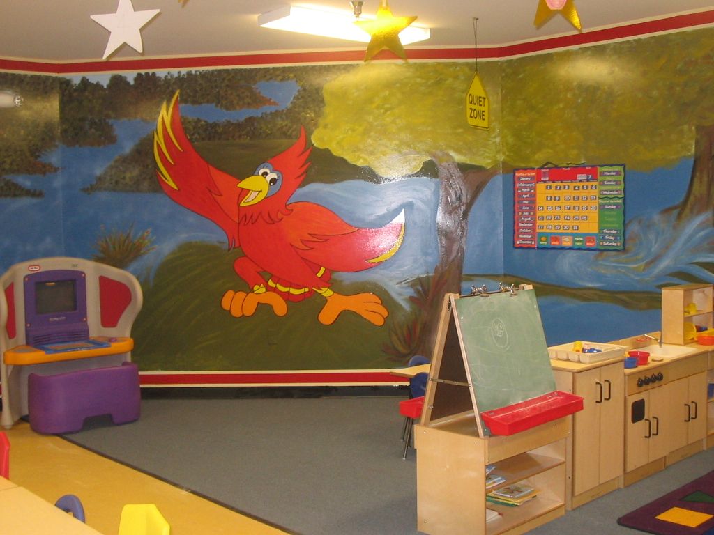 This is a mural I painted for a Daycare Center.