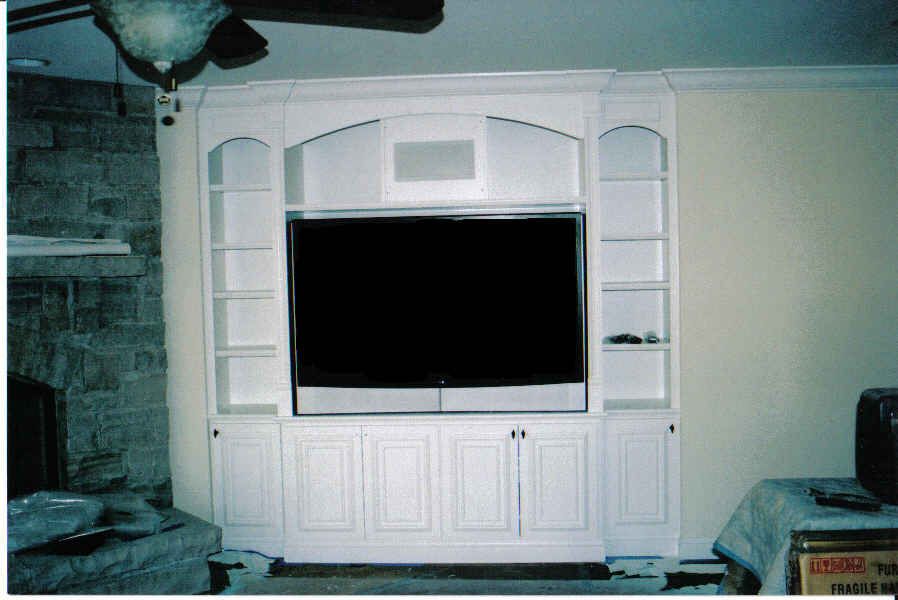 Entertainment centers are a popular item.