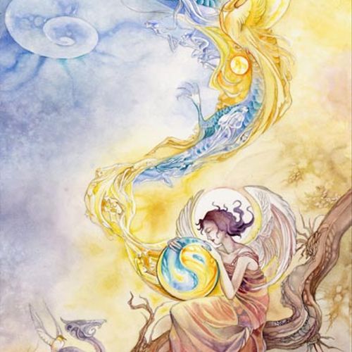 Temperence - Shadowscapes Tarot
