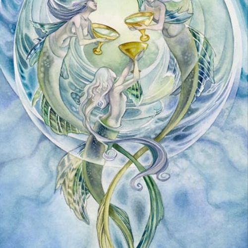Three of Cups - Shadowscapes Tarot