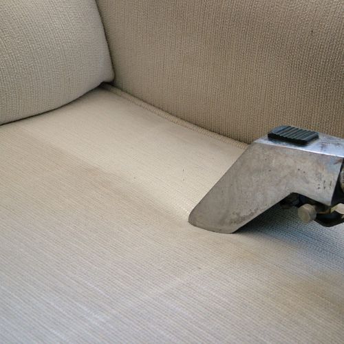 Upholstery cleaning, discounted price for multiple
