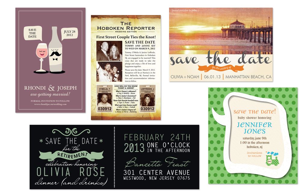 save the dates