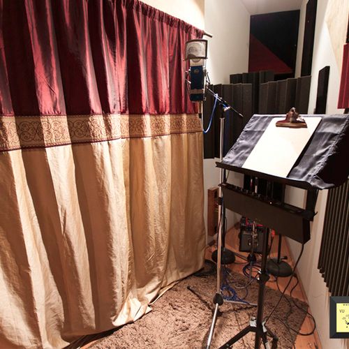 Miami Recording Studio Vocal Booth