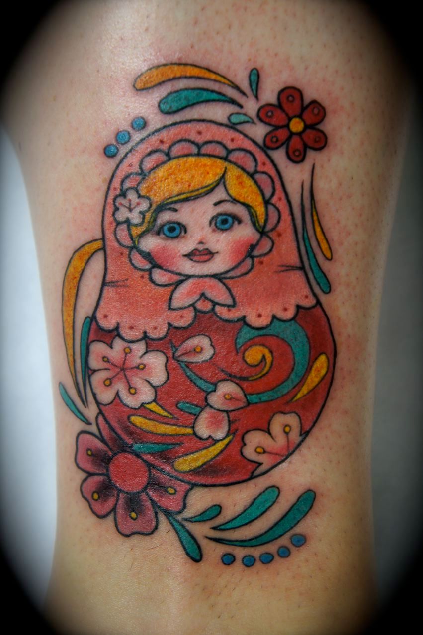 Russian Nesting Doll Tattoo - Deirdre Doyle