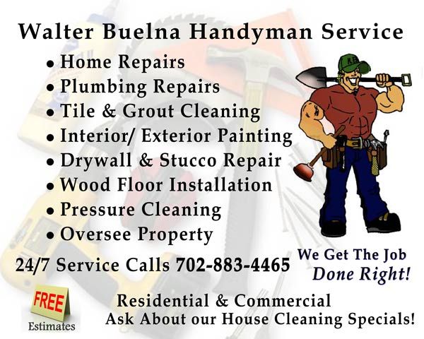 Walter Buelna Handyman Service