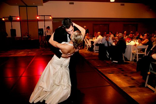 First Wedding Dance Dip