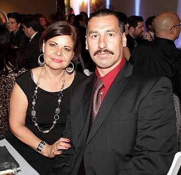 My husband Jordie and myself, celebrating almost 3